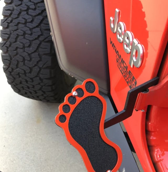 Barefoot Foot Pegs for Jeep Wrangler – Drop Zone Off Road