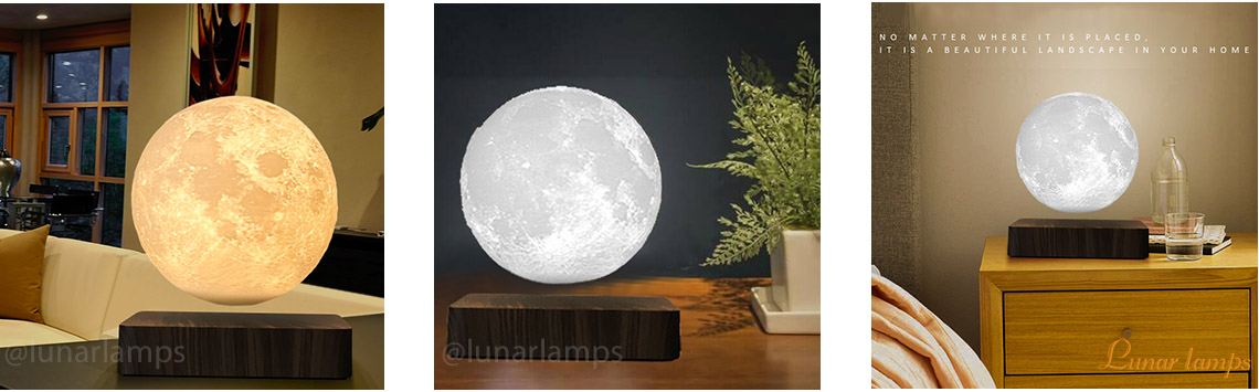 Personalized Levitating Moon Lamp