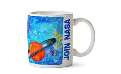 cups for space lover gift