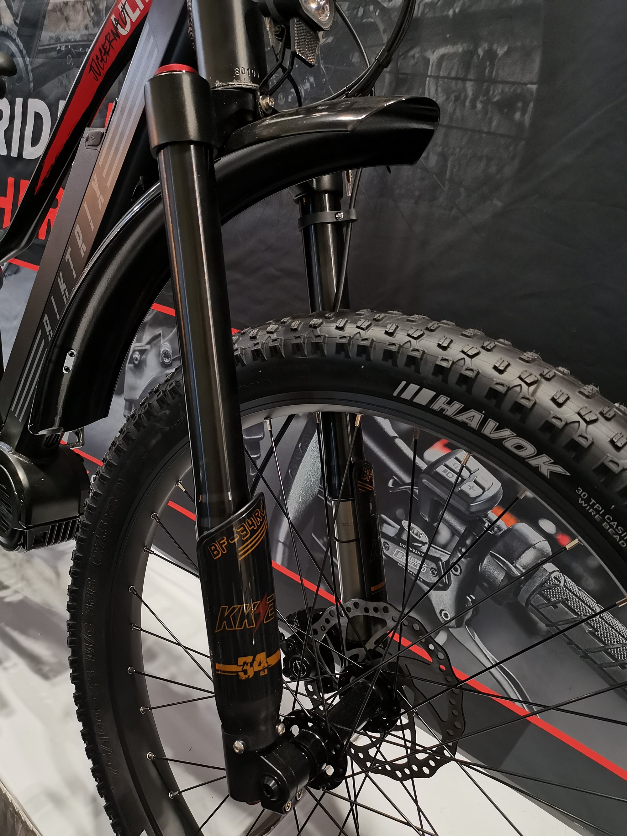 inverted mountain bike fork