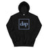 dap denim box hoodie (black)