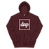 dap box hoodie (maroon)