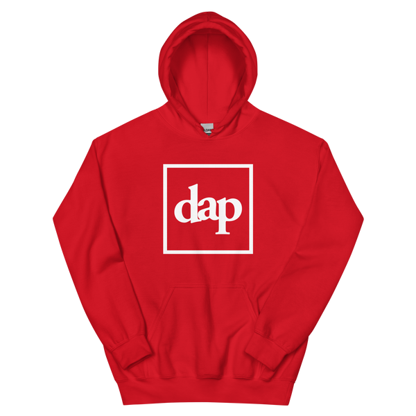 dap box hoodie (red)