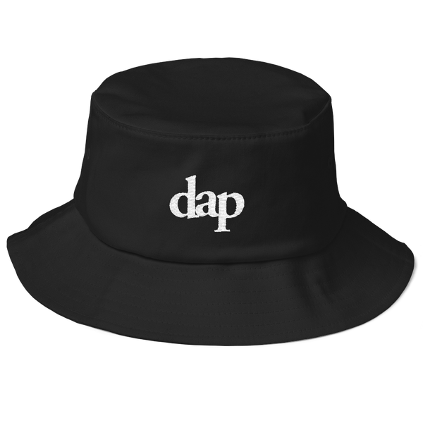 dap bucket hat (black)