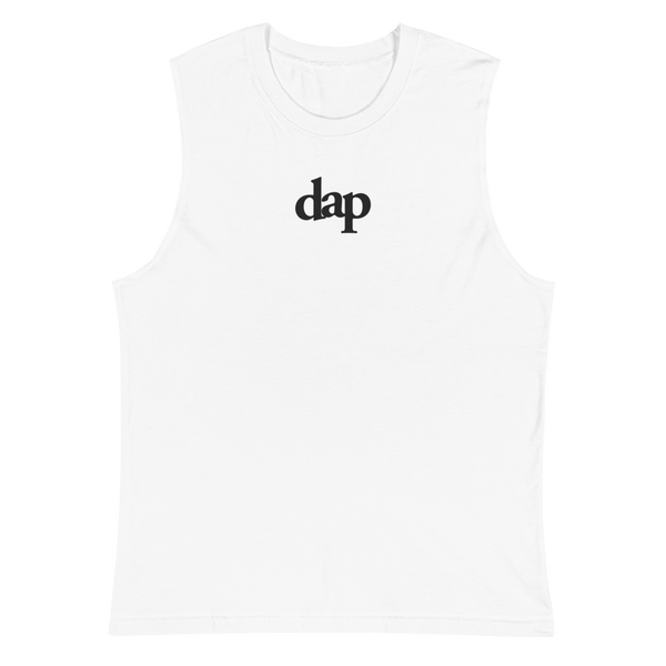 dap muscles tank (white)