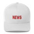 NEWS trucker cap (white)