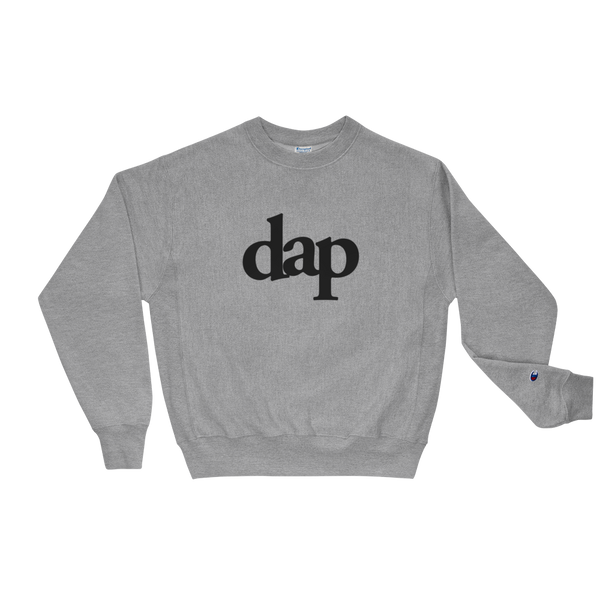 dap x champion sweatshirt (oxford grey heather)