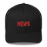 NEWS trucker cap (black)