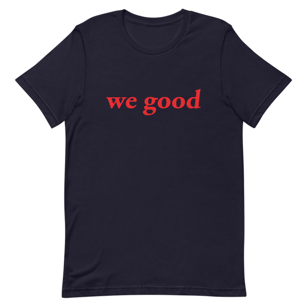 we good tee (navy)