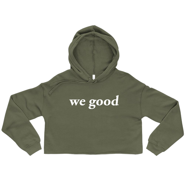 we goody crop (military green)