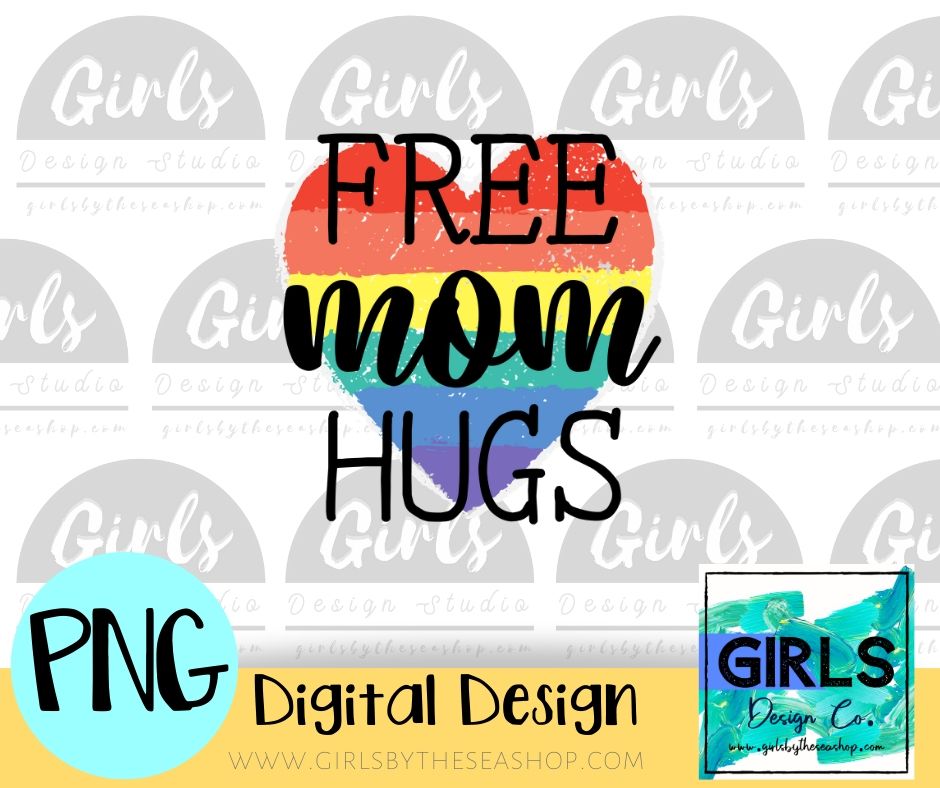 Free Mom Hugs Digital File