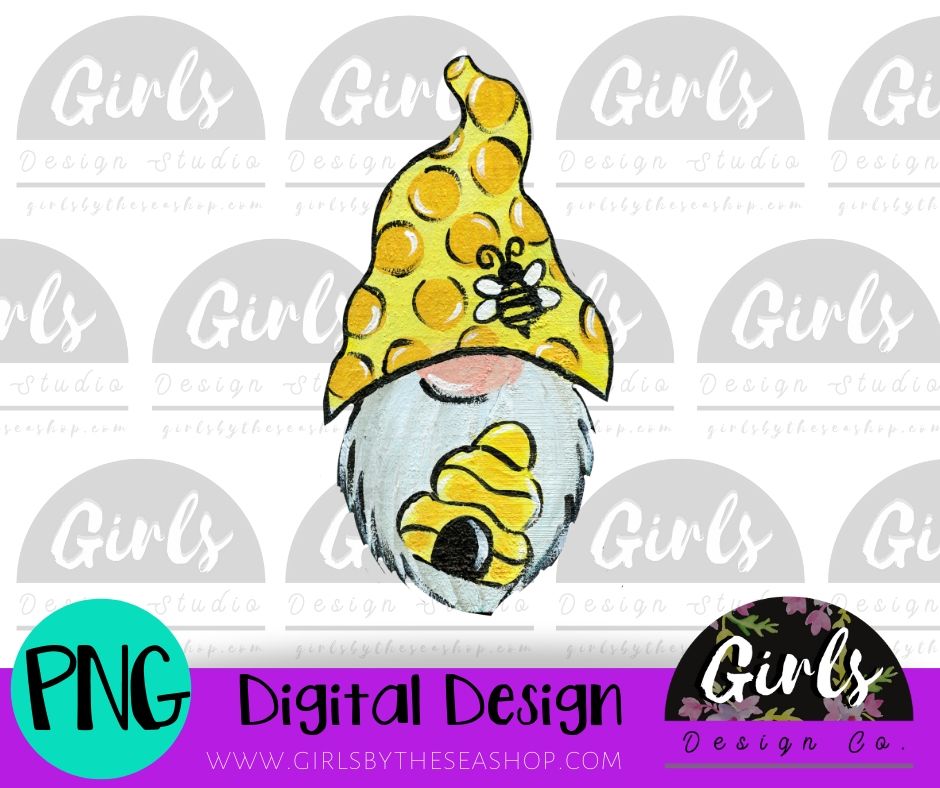 Download Honey Bee Gnome Digital File