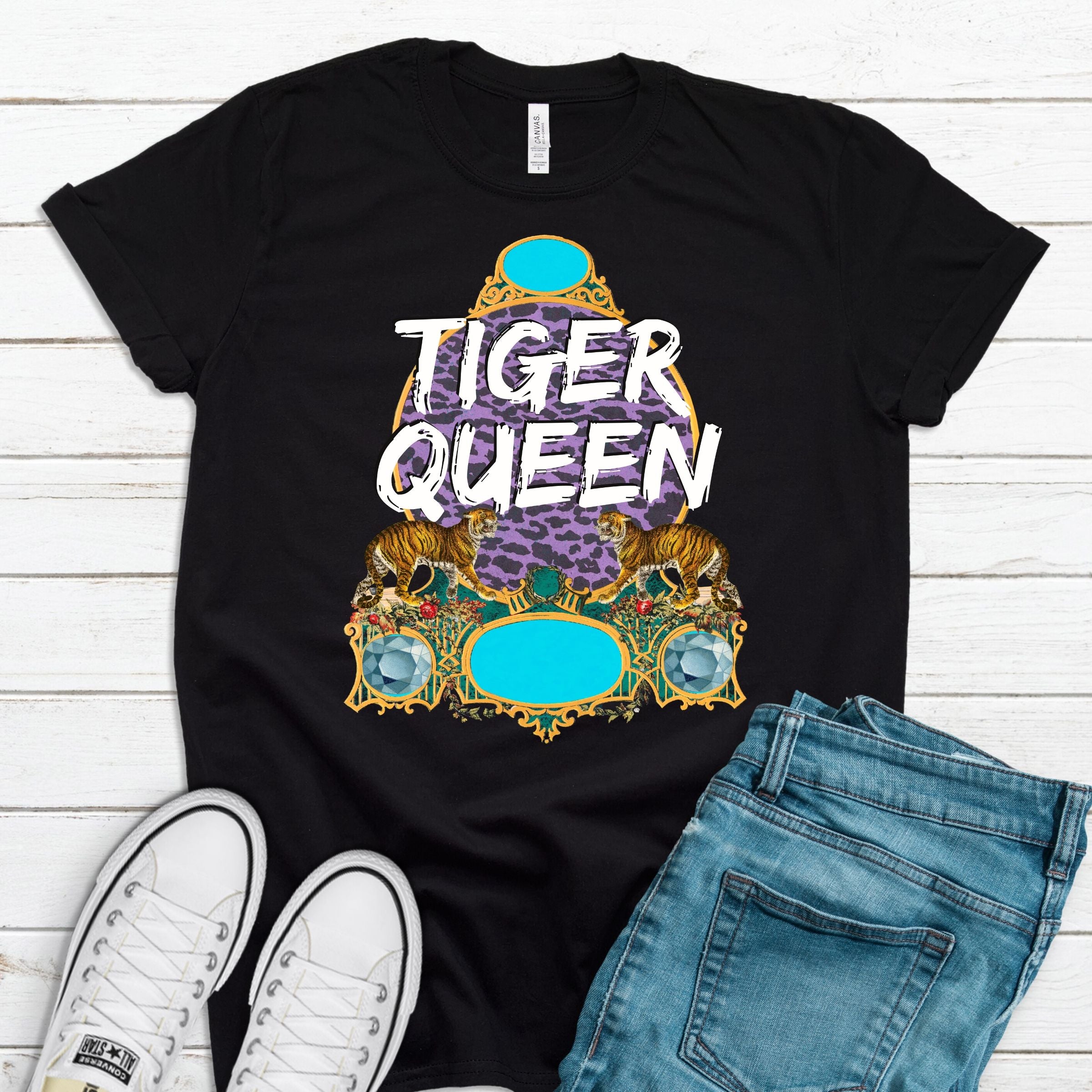 tiger queen shirt