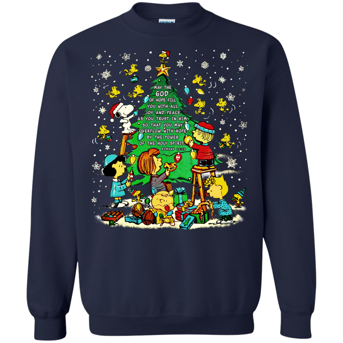 Peanuts Decorate the Christmas tree snoopy shirts