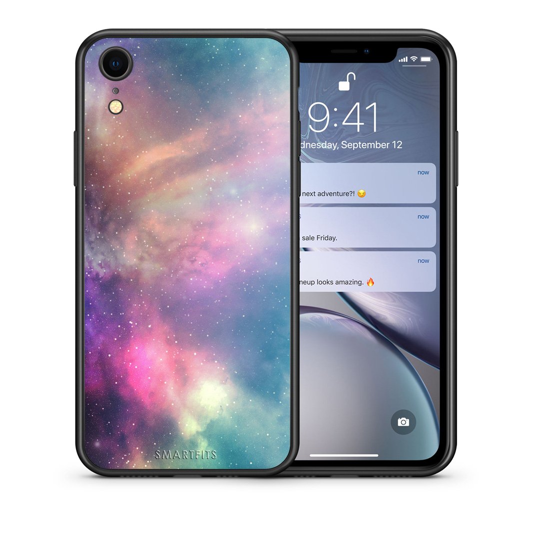 iPhone XR Rainbow Galaxy Case, Cover & Bumper Smartfits Smartfit.gr