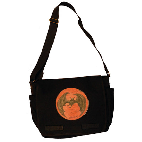 orange bat bag