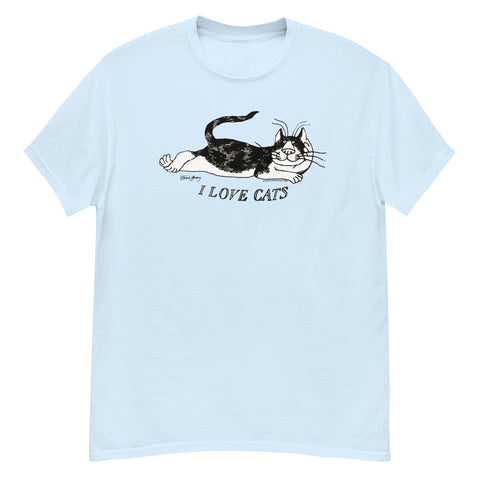 Edward Gorey I Love Cats T-Shirt – GoreyStore