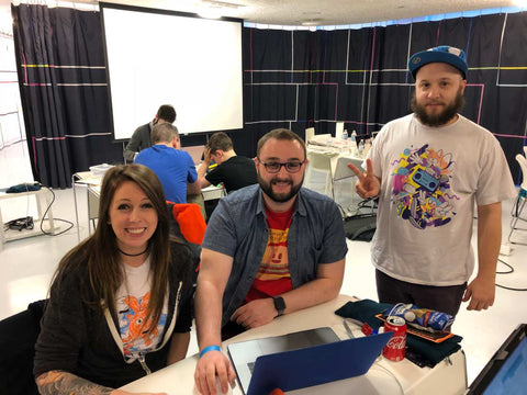 Bomb Brigade Designers at GGJ 2019