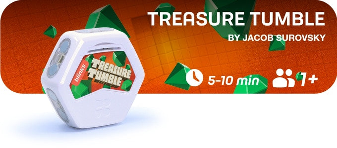 Treasure Tumble is a 5-15 minute game for 2 players