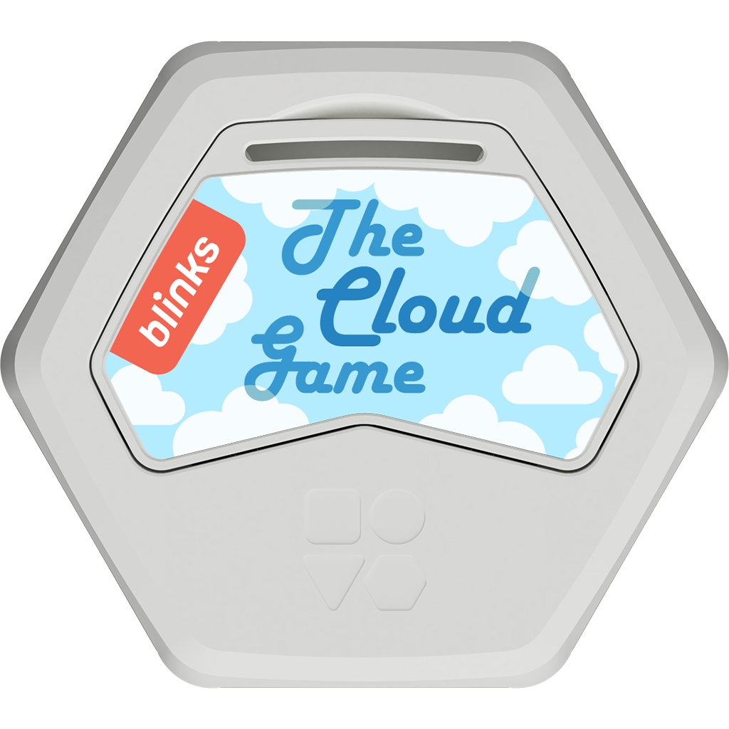 blue cloud logo game