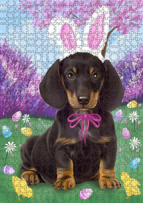 easter dachshund