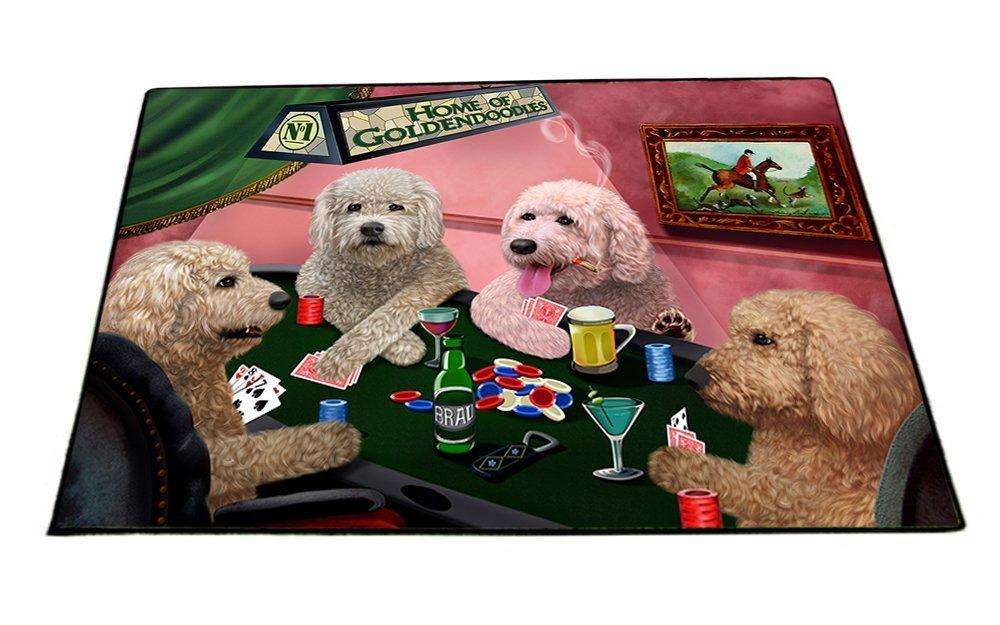 Goldendoodle Dog Floor Mat Personalize Anti-Slip Pet Door Mat Indoor  Outdoor NWT