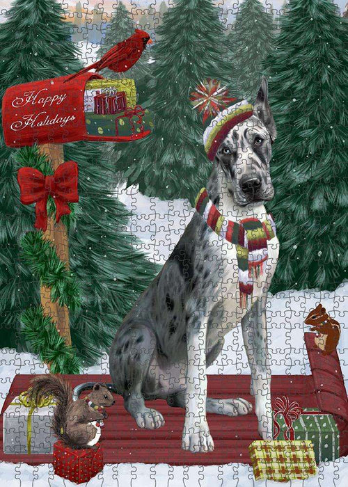 christmas great dane