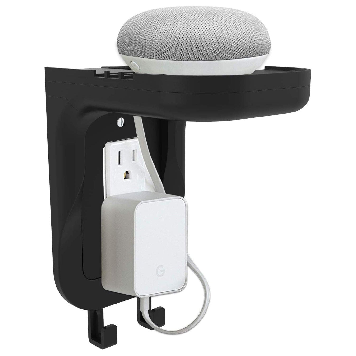 Wall Shelf Standard with Hooks OSH001-B