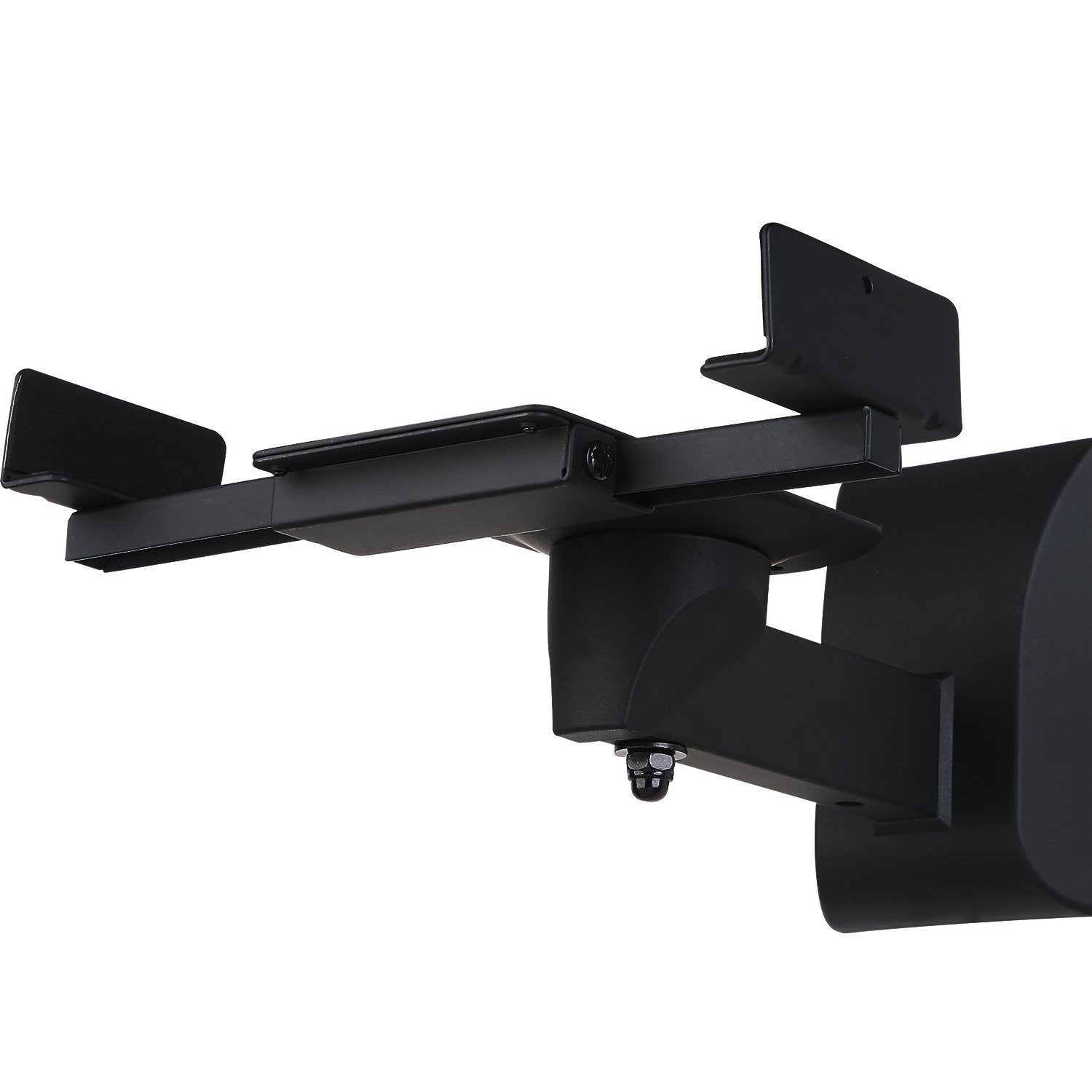 Swm201 Black Hold Up To 55 Lbs Wali Dual Side Clamping Bookshelf