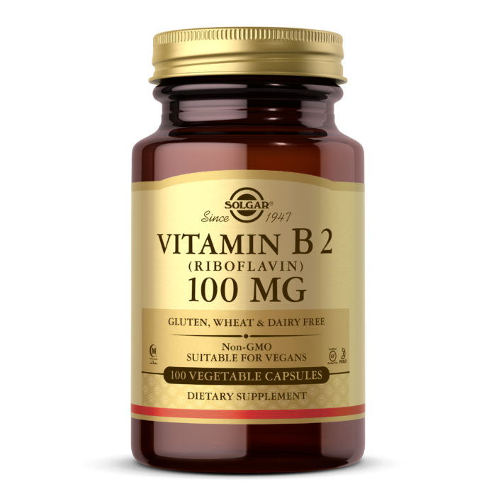 Solgar Vitamin B2 100 MG 100 Count