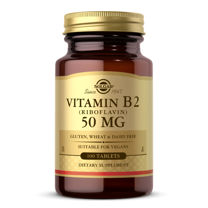Solgar Vitamin B2 50 MG 100 Count