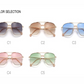 Trendy Custom Vintage Unisex  Square Sunglasses - MQO 50 pcs