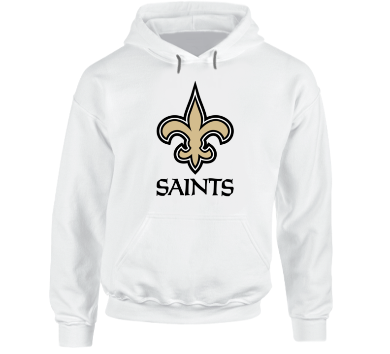 white saints hoodie