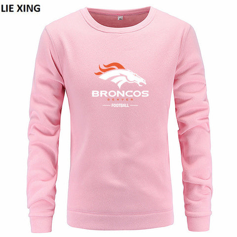 pink denver broncos sweatshirt