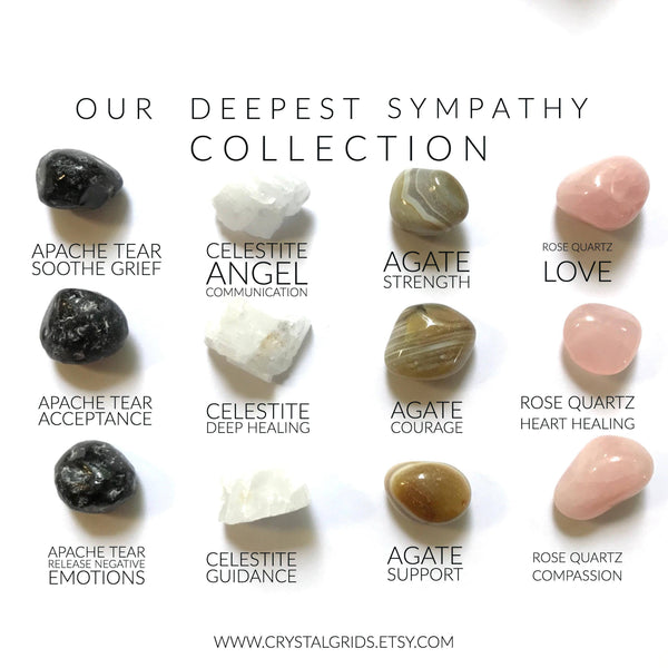 OUR DEEPEST SYMPATHY -- Rox Box - Crystal Grids