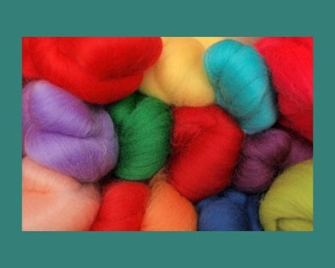 colorful merino wool