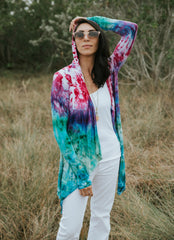 Peacock Ombre Hoodie