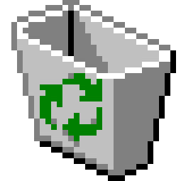 The Signs as Windows 95 Icons - Recycle Bin Icon - Virgo