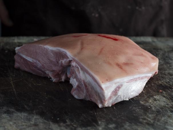 Pastured Pork Shoulder Roast On Bone Feather And Bone Butchery