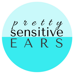 Pretty Sensitive Ears new blue logo
