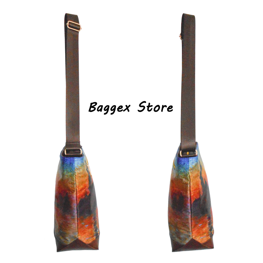 Masterpiece Painting Shoulder Bag(Claude Monet-Sunset) – Baggex Store