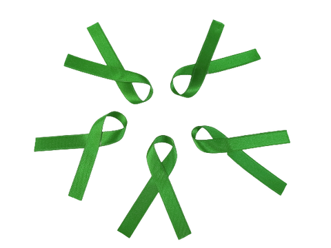 Black awareness ribbon on transparent PNG - Similar PNG