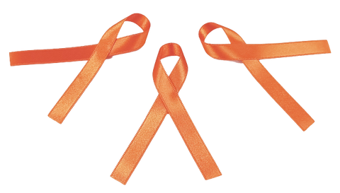 orange awareness ribbon