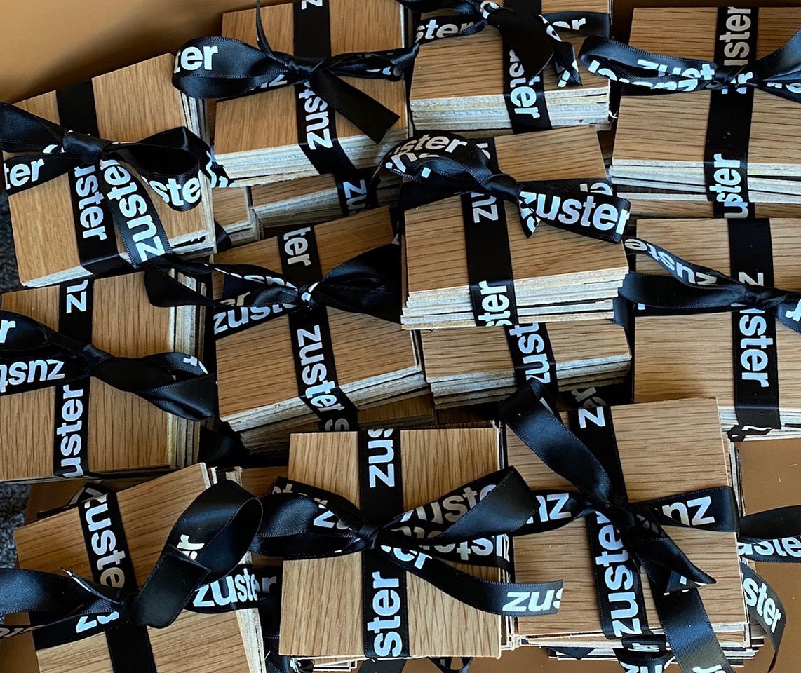 zuster custom printed ribbon