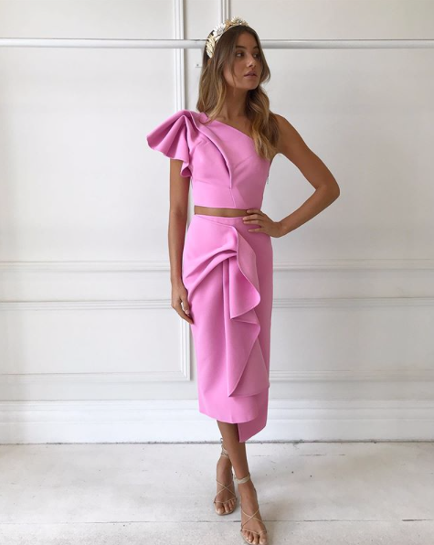 Acler - Acler Set Pop Pink | All The Dresses