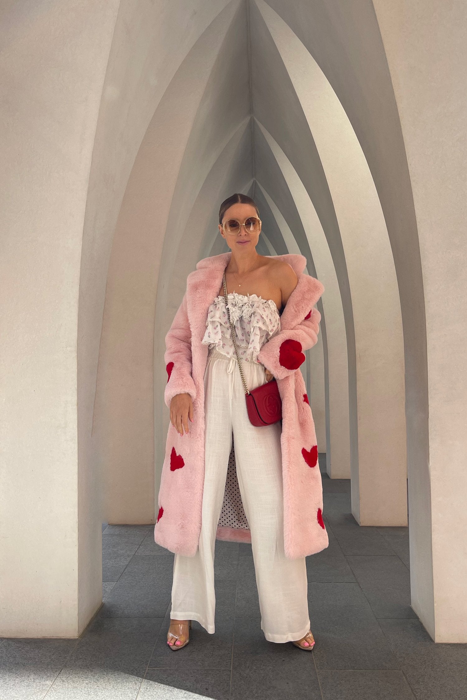 Queen Of Hearts Faux Coat | Mode & Affaire