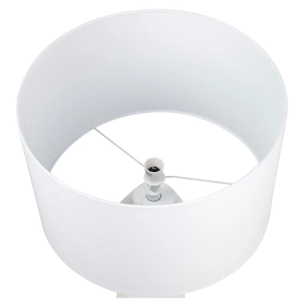 Abstract White Floor Lamp - Modern Design with Unique Silhouette - The ...