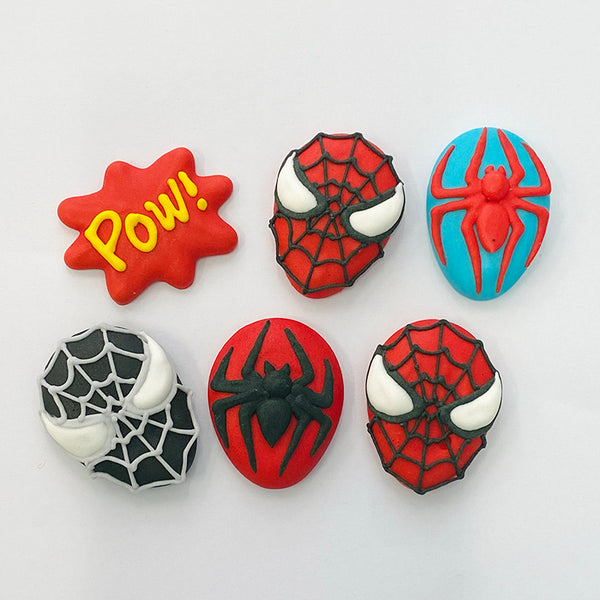 Cupcake Decorations- Spiderman- 6pack - somethingforcake