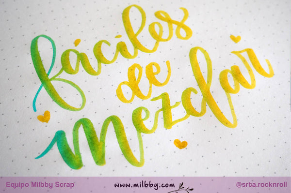 Lettering con los Rotuladores Karin Brushmarker Pro