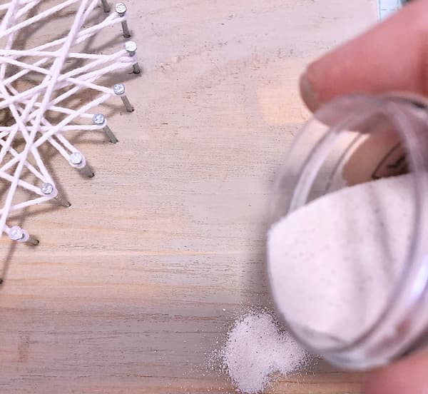 como hacer home decor string art